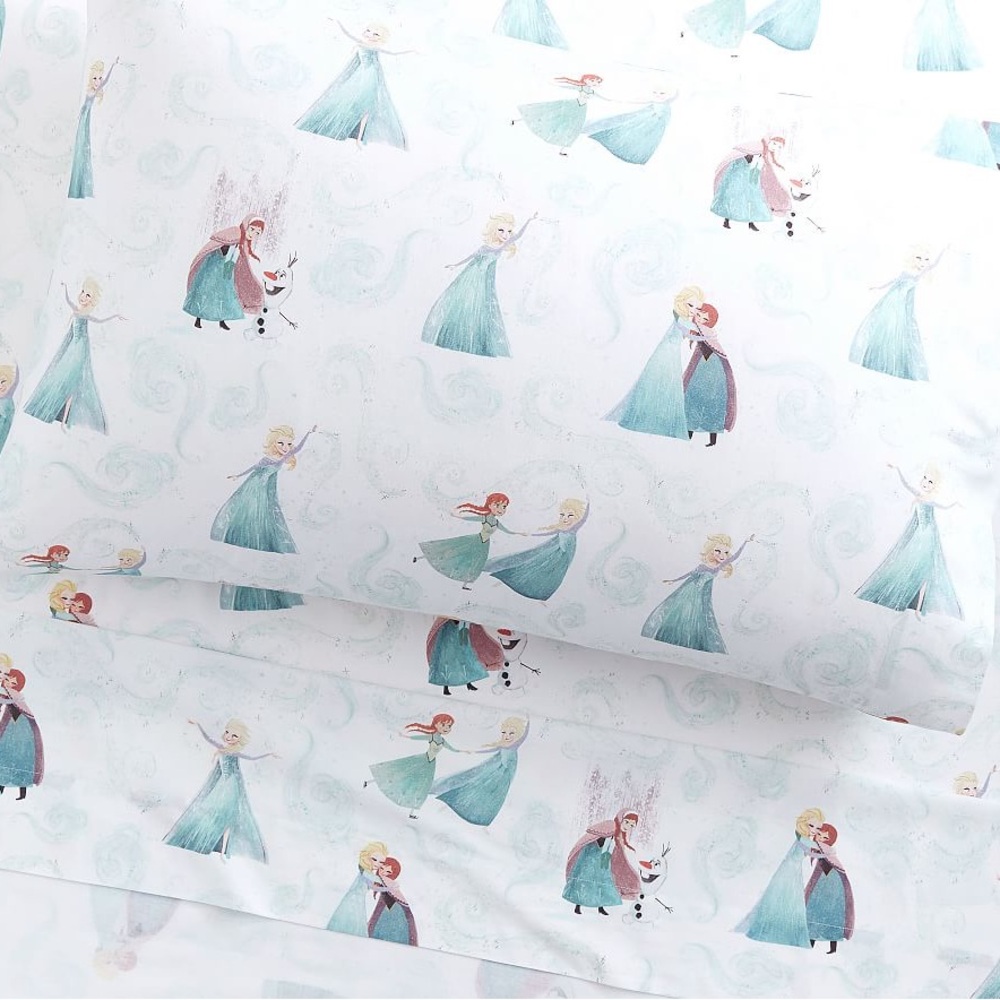 Two sets of kids’ PBK twin sheet sets - Frozen & Unicorn